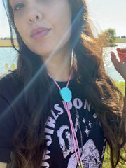 Load and play video in Gallery viewer, Turqoise Stone Bolo Tie