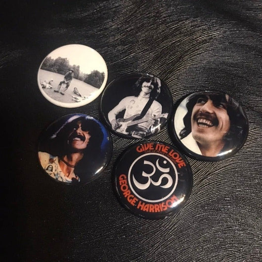 5 Pack George Harrison Badge Button Set