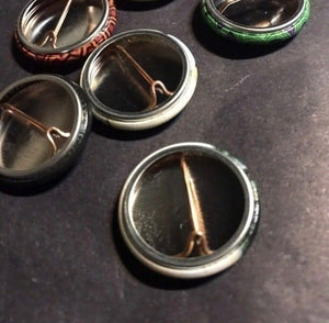 5 Pack Iron Maiden Badge Button Set - Lisa Lassi
