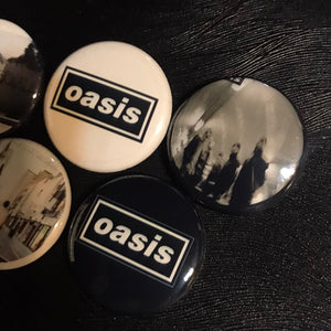 5 Pack Oasis Badge Button Set