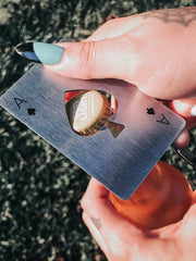 Load image into Gallery viewer, ♠ Ace Of Spades Bottle Opener ♠ - Lisa Lassi