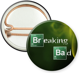 Breaking Bad Logo 1" Pin - Lisa Lassi