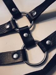 Load image into Gallery viewer, Caged Leather Body Harness - Lisa Lassi