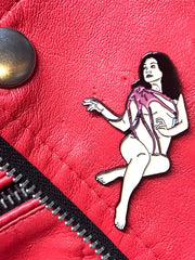 Load image into Gallery viewer, Blyre and the Cephalopod Enamel Pin - Lisa Lassi