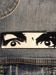 Load image into Gallery viewer, Charles Manson Eyes Embroidered Patch