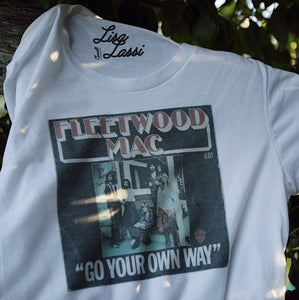Fleetwood Mac Go Your Own Way Vintage Style Tee