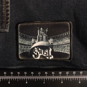 Ghost band B&W patch