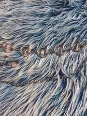 Load image into Gallery viewer, Gold Moon and Stars Link Belt