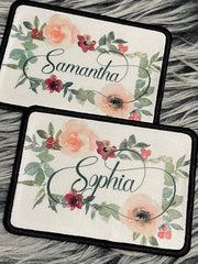 Load image into Gallery viewer, Personalized Floral Name Patch