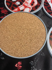 Load image into Gallery viewer, Rockabilly Pin-Up Girls Coasters Set - Lisa Lassi