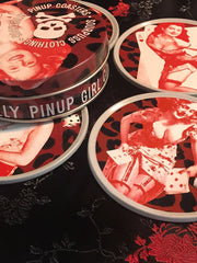 Load image into Gallery viewer, Rockabilly Pin-Up Girls Coasters Set - Lisa Lassi