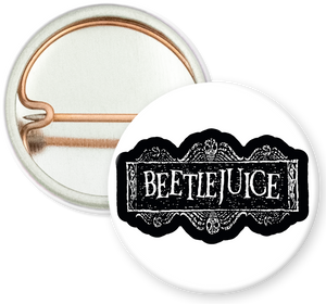 Beetlejuice Logo 1" Pin - Lisa Lassi