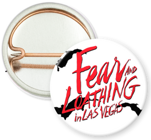 Fear and Loathing in Las Vegas Logo 1" Pin - Lisa Lassi