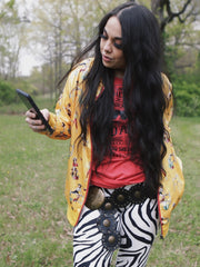 Load image into Gallery viewer, Pinup Cowgirl Bomber Jacket