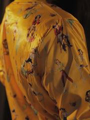 Load image into Gallery viewer, Pinup Cowgirl Bomber Jacket