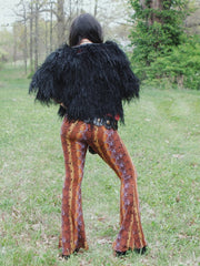 Load image into Gallery viewer, Multicolor Snake Print Flare Pants