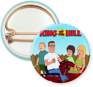 King of the Hill 1" Pin - Lisa Lassi