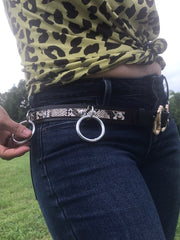 Load image into Gallery viewer, Custom Made Vegan Bondage Belt - Lisa Lassi