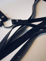 Load image into Gallery viewer, Leather Waist Belt With Straps - Lisa Lassi