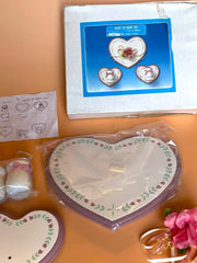 Load image into Gallery viewer, Vintage House of Lloyd Heart to Heart Wall Set 29-600 Candle Holders NIB
