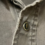 Load image into Gallery viewer, Wrangler Western Snap Shirt Men’s Large XL Black Tan Distressed Workwear
