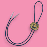 Load image into Gallery viewer, Jack O Lantern Bolo Tie - Orange
