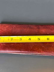 Load image into Gallery viewer, Vintage ROLFS Cowhide Leather Wallet Burgundy Oxblood Long Organizer Western