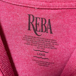 Load image into Gallery viewer, Reba “Fancy” Lyrics Graphic Tee Here’s Your One Chance Red Unisex Large
