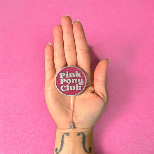 Pink Pony Club Hat Pin