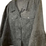 Load image into Gallery viewer, Relativity Vintage Faux Suede Jacket – Women’s Soft Touch Button Front, 90s/Y2K
