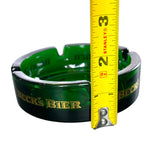 Load image into Gallery viewer, Vintage Beck’s Bier Green Glass Ashtray France Made Beer Advertising Barware
