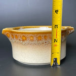 Load image into Gallery viewer, Vintage Mikasa Japan Stoneware Serving Bowl Brown Drip Glaze 1970s
