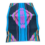 Load image into Gallery viewer, Vintage Terry Treasure Bath Beach Towel Southwestern Geometric 80s 32x58 Cotton
