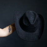 Load image into Gallery viewer, Black Celestial Cowboy Hat
