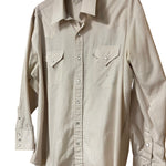 Load image into Gallery viewer, Sheplers Western Pearl Snap Shirt | Cream | Long Sleeve | Men’s 17.5 / XL
