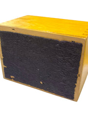 Load image into Gallery viewer, Vintage Dovetail Wood Recipe Box w/ New Cards &amp; Dividers Kitchen Organizer