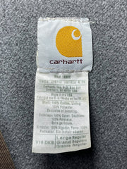 Load image into Gallery viewer, SOLD - Carhartt Brown Duck Canvas Vest – Men’s Large Regular – Full Zip Workwear Jacket - Lisa Lassi