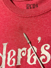 Load image into Gallery viewer, Reba “Fancy” Lyrics Graphic Tee Here’s Your One Chance Red Unisex Large