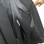 Load image into Gallery viewer, Karizma East Ltd Black Wool Long Coat Double Breasted | Made in USA Size 6 Small
