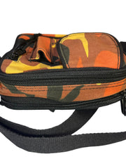 Load image into Gallery viewer, Vintage Rothco Savage Orange Camo Excursion Organizer Crossbody Belt Bag Y2K
