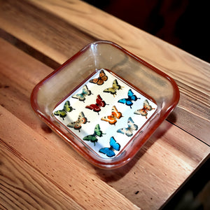 Butterfly Rows Mini Catch All Tray