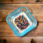 Load image into Gallery viewer, Floral Tiger Mini Catch All Tray
