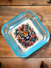 Load image into Gallery viewer, Floral Tiger Mini Catch All Tray
