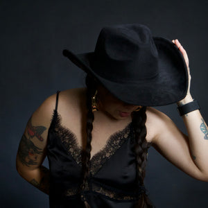 Black Celestial Cowboy Hat