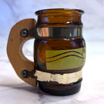 Load image into Gallery viewer, Vintage Opryland USA Nashville Amber Glass Mini Mug Toothpick Holder Souvenir
