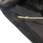 Load image into Gallery viewer, Def Leppard Cropped Long Sleeve Top Women’s Small Black Velvet Band Tee Graphic
