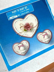 Load image into Gallery viewer, Vintage House of Lloyd Heart to Heart Wall Set 29-600 Candle Holders NIB