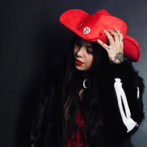 Red Heart Cowboy Hat