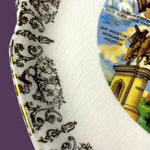 Load image into Gallery viewer, Vintage Texas Souvenir Plate Lone Star State Alamo 9.25”
