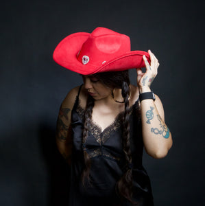 Red Heart Cowboy Hat